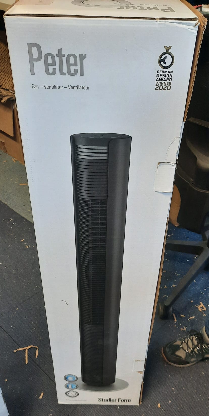 Kolomventilator Peter Stadler Form