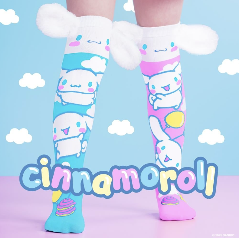 3D Cinnamoroll sokken – one size – Sanrino - MadMia